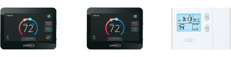 Choose your thermostat. Choose your features.